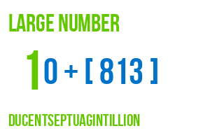 large number ducentseptuagintillion