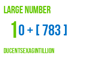 large number ducentsexagintillion